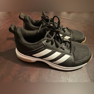 adidas Black White Athletic Shoes